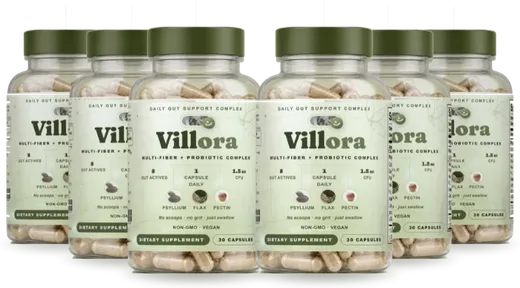 Six bottles of Villora